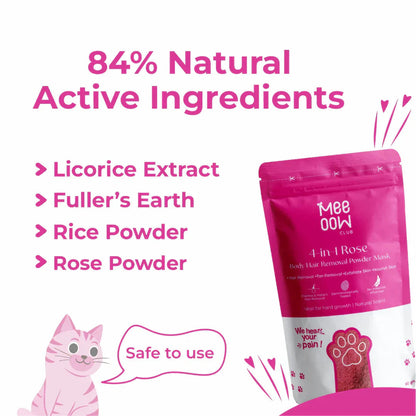 MEOW BODY HAIR REMOVAL WAX POWDER